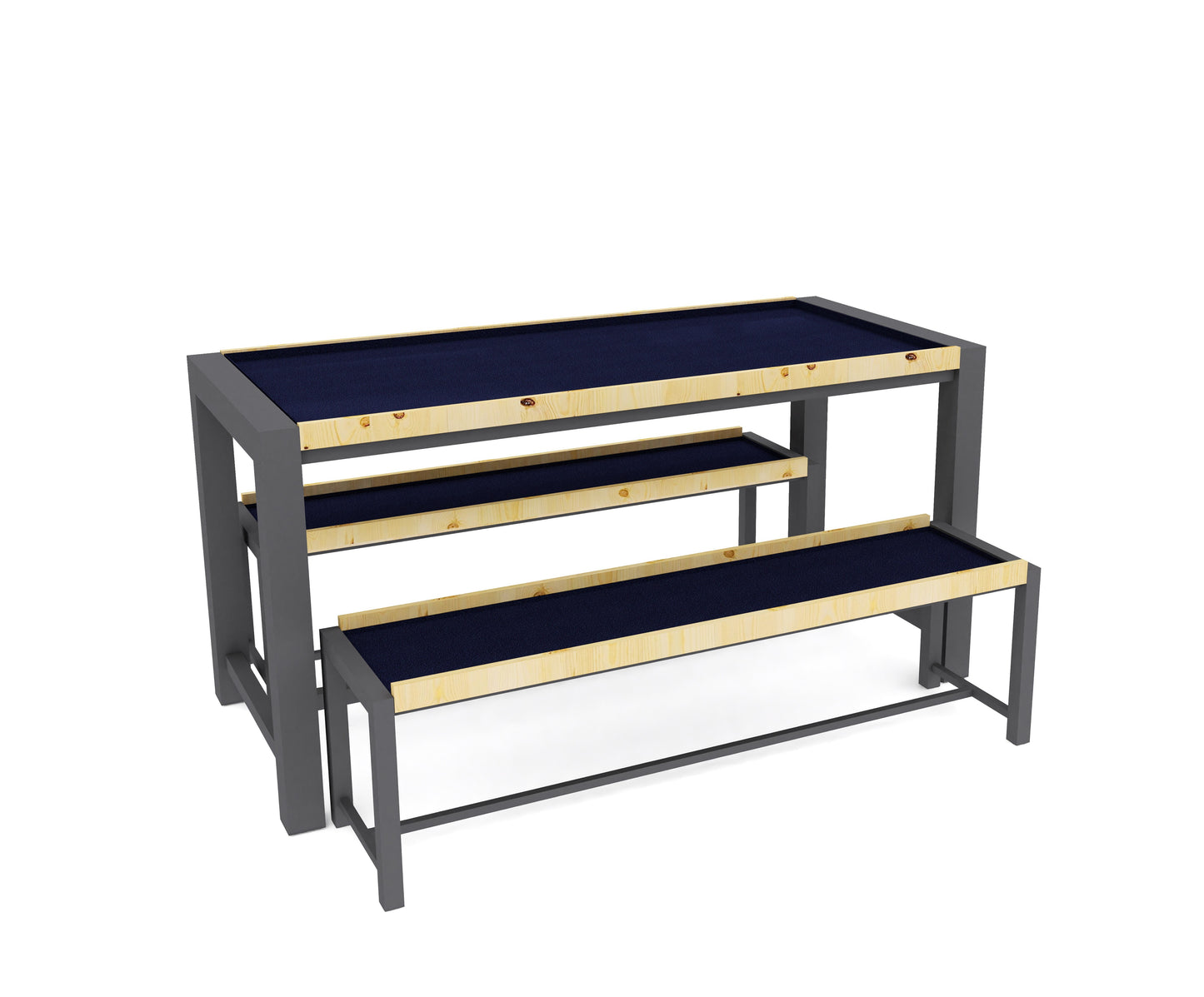 Blumenmöbel Modell Sassenberg_B5_ Tisch mit zwei Bänken