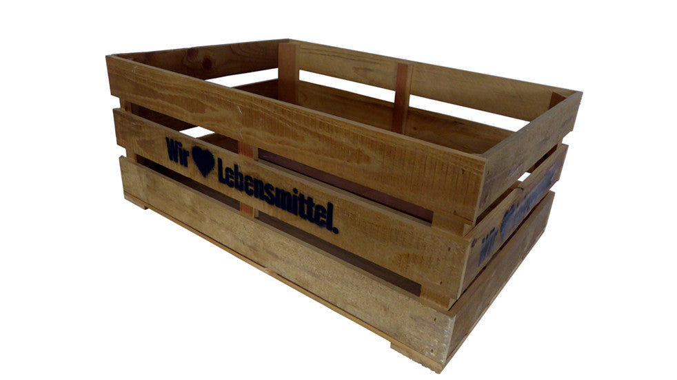 Holzkiste Edeka aus Fichte