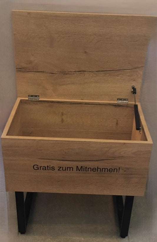 Grünfutter Box für Grünabfälle für die Kunden zum Mitnehmen