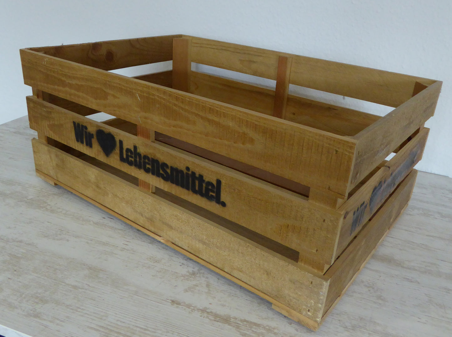 Holzkiste Edeka aus Fichte