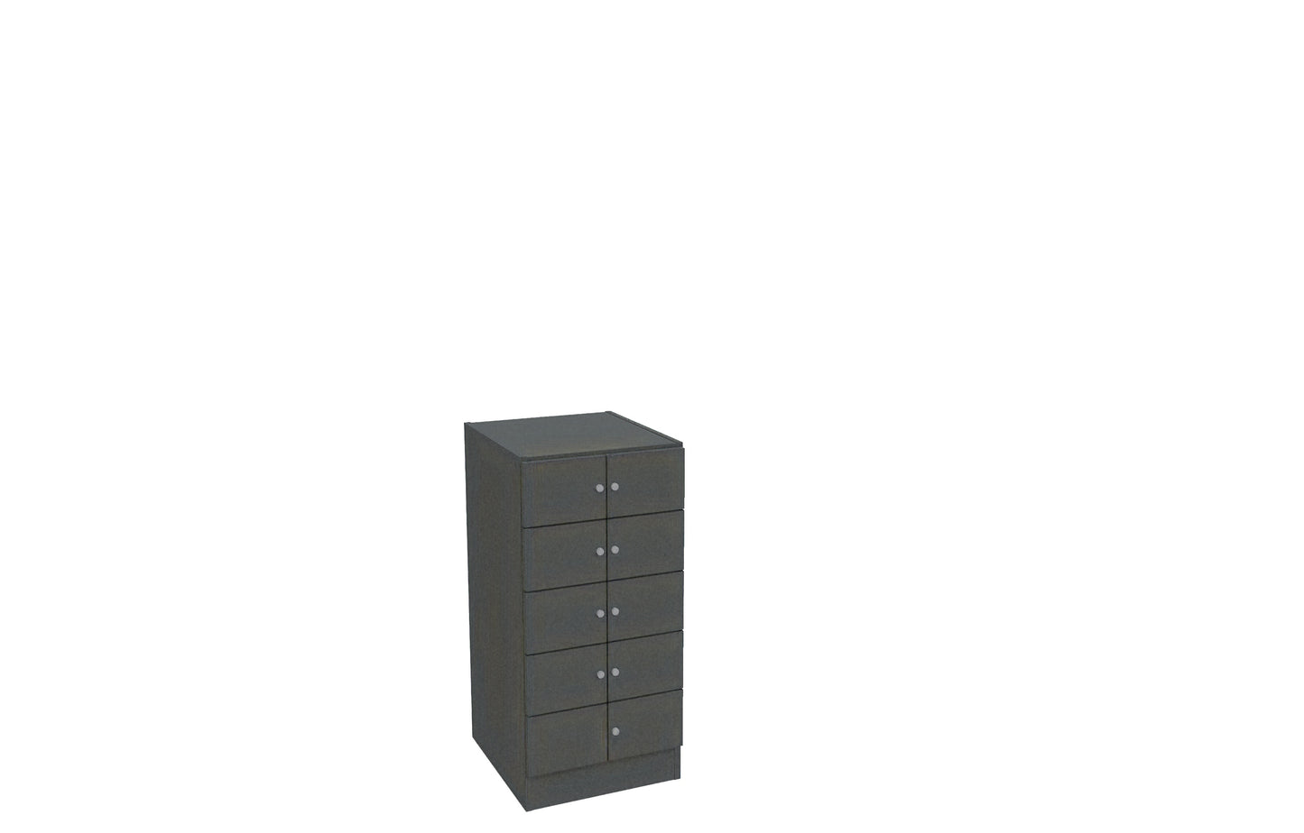 Kassenschrank mit 10 oder mit 20 Drehtüren